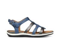 Geox D Sandal Vega A, Sandalias Deportivas Mujer, Avio Gun, 37 EU