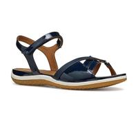 Geox D Sandal Vega B, Sandalia Plana Mujer, Navy, 41 EU