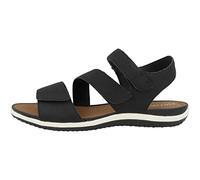 Geox D Sandal Vega, Sandalia Mujer, Black, 38 EU