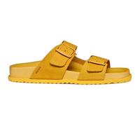 Geox D Sandybett A, Sandalia Plana Mujer, Dk Amarillo, 39 EU