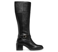 Geox D Serilda 60, Botas Altas hasta la Rodilla Mujer, Negro, 39 EU