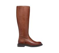 Geox D Serilda a - Botas de Moda para Mujer, Marrón Claro, 39 EU
