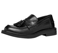 Geox D Serilda HMoccasin para Mujer, Black, 39 EU