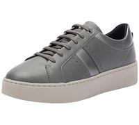 Geox D Skyely A, Zapatillas Mujer, Dk Grey, 38 EU