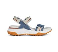 Geox D Sorapis + Grip B, Sandalias Deportivas Mujer, Avio Off White, 34.5 EU