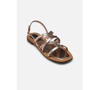 Geox D Sozy QC A, Sandalia Deslizante Mujer, Lt Gold, 40 EU