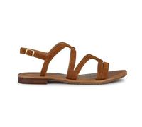 Geox D Sozy S Y, Sandalia Plana Mujer, coñac, 38 EU