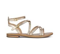 Geox D Sozy S G, Sandalias Niña, Oro (Gold), 38 EU