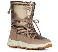 Geox D Spherica 4x4 B ABX, Barco Ankle Mujer, Dk Taupe, 35 EU