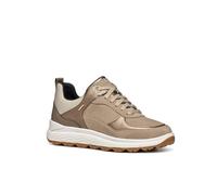 Geox D Spherica 4x4 B ABX - Tenis para Mujer, Gris Pardo Claro, 40 EU