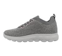 Geox D Spherica A, Zapatillas Mujer, Multicolor Negro Anthracite, 37 EU