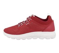 Geox D Spherica A, Zapatillas Mujer, Rojo Red, 39 EU