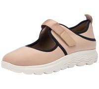 Geox D Spherica B, Mocasines Mujer, Dk Skin Black, 40 EU