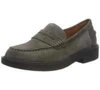 Geox D Spherica Ec1 A, Mocasin Mujer, Gris Oscuro, 37.5 EU