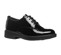 Geox D Spherica Ec1 A, Oxford Mujer, Negro, 39 EU