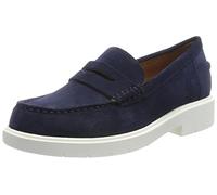 Geox D Spherica Ec1, Mocasines Mujer, Azul Marino 01, 37 EU