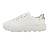 Geox D Spherica Ec4.1 B, Zapatillas Mujer, Oro Blanco, 36 EU