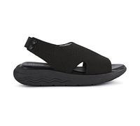 Geox D Spherica Ec5 D, Sandalias para Mujer, Negro (Black), 36 EU