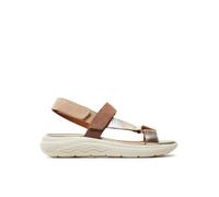 Geox D Spherica Ec5w A, Sandalias Deportivas, Arena Lt Gold, 35 EU