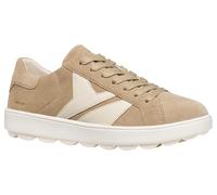 Geox D Spherica Ecub-1 B, Zapatillas Mujer, Cream Papyrus, 36 EU