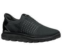 Geox D Spherica Plus C, Zapatillas de Deporte para Mujer, Negro, 42 EU