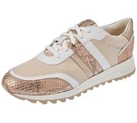 Geox D Tabelya A Sneakers Mujer Multicolor White Rose Gold 36 EU
