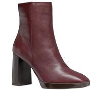 Geox D Teulada C, Bota de Tobillo Mujer, Rojo Vino, 38 EU