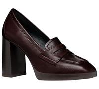 Geox D Teulada DMary Jane para Mujer, Rojo Vino, 36 EU