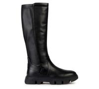 Geox D Vilde, Botas Altas hasta la Rodilla, Negro, 40 EU