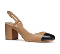 Geox - D VIRNILISA 65 A, Bomba Mujer, Beige/Black,