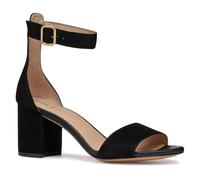 Geox - D VIRNILISA 65 S A, Sandalia Tacón Mujer, Black,