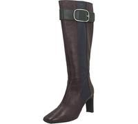 Geox D Vivyanne High B, Botas Altas Mujer, Azul (Dk Burgundy/Blue C7j4e), 41
