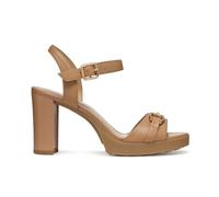 Geox D Walk Pleasure 85S sandalia de tacón, beige, 40 EU