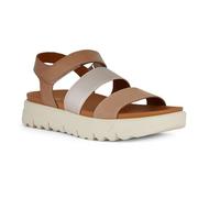Geox D Xand 2.1s B, Sandalia Deslizante, Color Carne, 40 EU