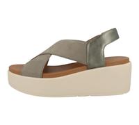 Geox D Xand 2.2s B, Sandalia de cuña Mujer, Saga, 41 EU