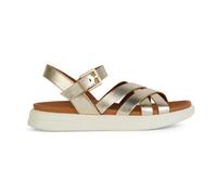 Geox D Xand 2s B, Sandalias Deportivas Mujer, Lt Gold, 35 EU