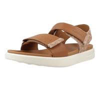 Geox - D XAND 2S E, Sandalia Mujer, Camel/Nude,