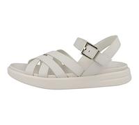 Geox D Xand 2s, Sandalia Mujer, Blanco Crema, 39 EU