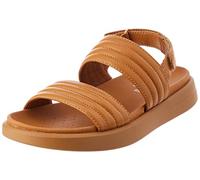 Geox D Xand 2s, Sandalia Mujer, marrón Claro, 36 EU