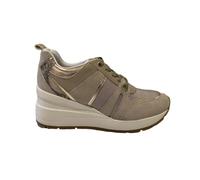 Geox D Zosma, Zapatillas Mujer, Color Pardo, 38 EU