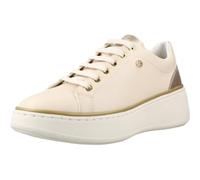 Geox - D SUNNETTY A, Zapatillas Mujer, Papyrus/Lt Gold,