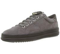 Geox D94FEE022BN Mujer Zapatillas, Gris (Dk Grey/Lead C1333), 37 EU