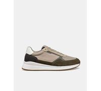 Geox Deportiva de inspiracion running de hombre. Verde militar 42