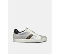 Geox D Blomiee CSneaker para mujer, Silver, 36 EU
