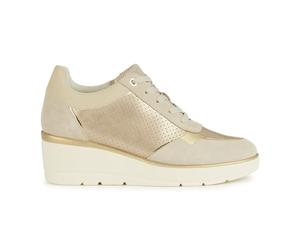 Geox Girl'S D Ilde a Platform, Champagne Lt Sand, 7 UK