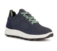 Geox Girl'S D Spherica 4x4 B ABX Sneaker, Dk Jeans, 3 UK
