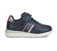 Geox Girl'S J Fastics B Sneaker, Dk Navy Old Rose, 35 EU