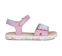 Geox J Sandal Haiti Girl, Sandalia, Dk Pink Sky, 34 EU