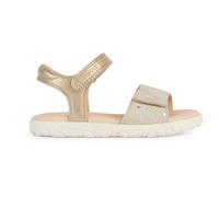 Geox Girl's J Sandal Haiti, Platinum Beige, 10 UK Child