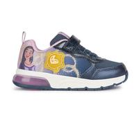 Geox Girl'S J Spaceclub Sneaker, Navy Lavender, 13 UK Child